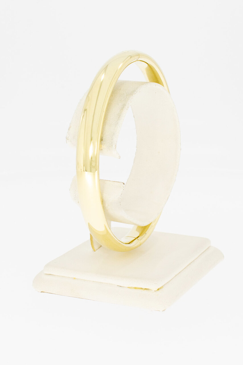 Geel gouden 14 Karaat Slavenarmband