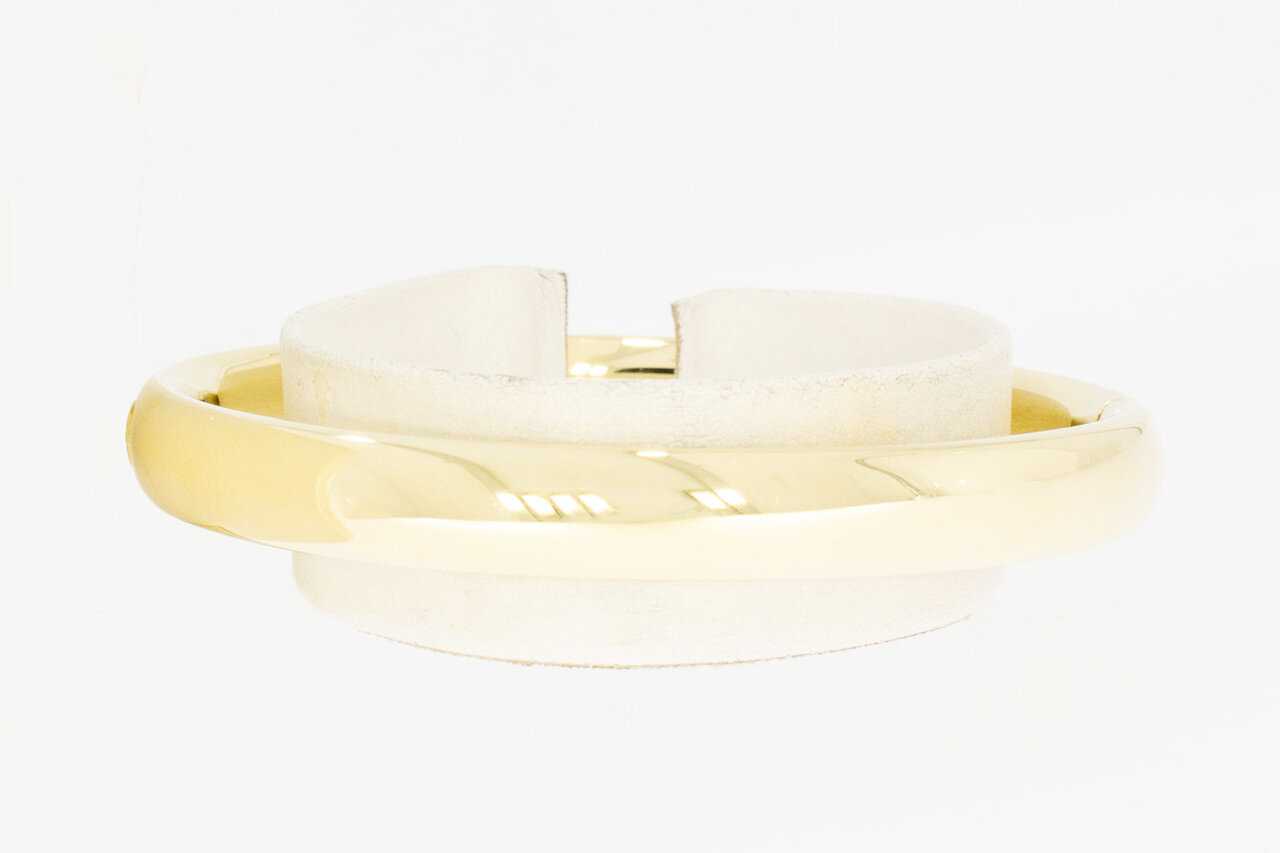 Geel gouden 14 Karaat Slavenarmband