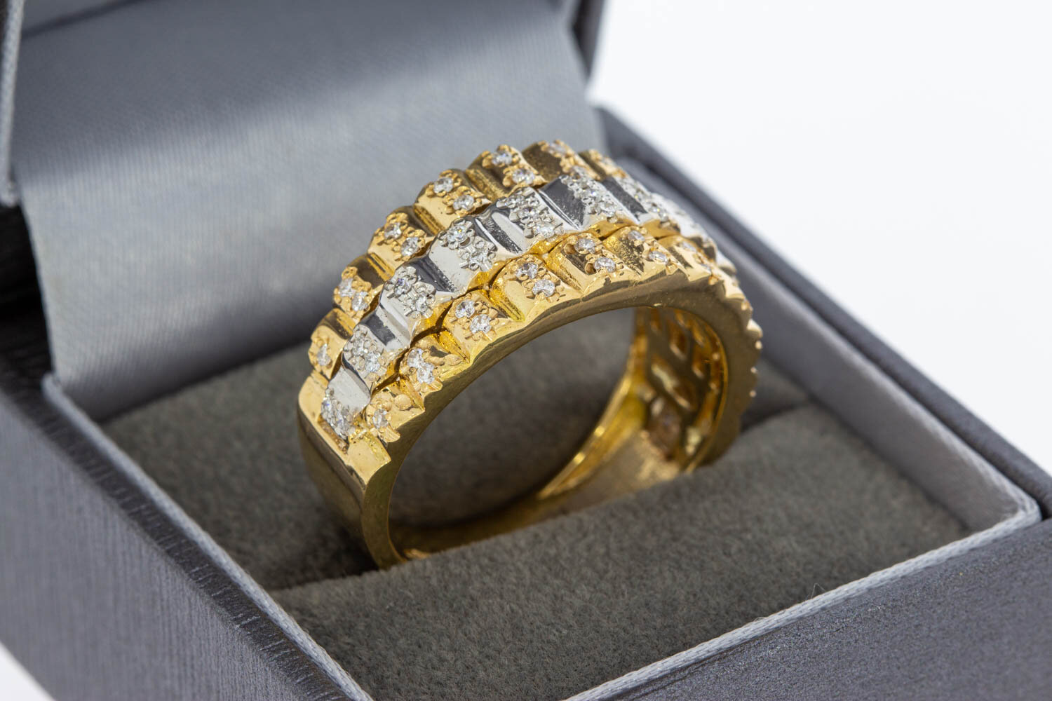 18 karaat gouden Rolex ring - 21 mm