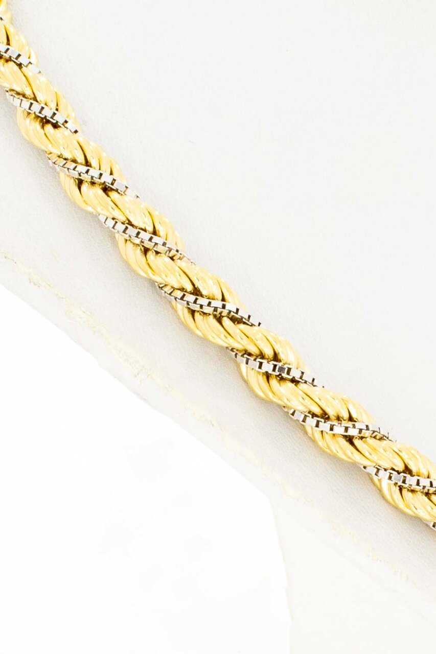 18 Karaat gouden Rope Chain - 81,5 cm