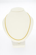 Gourmet ketting 14 karaat goud - 51,5 cm