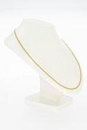 18K gouden Gourmet Ketting - 50,9 cm