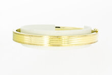 Bangle- armband geel goud 14 Karaat