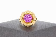 Vintage Spinel ring Spinel 18 karaat goud - 16,8 mm