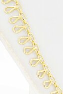 14 Karaat gouden Zonnestraalketting - 47,5 cm