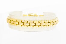 18 Karaat gouden Vintage armband - 19,2 cm