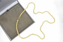 18 Karaat gouden Rope Chain - 81,5 cm