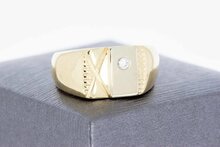 14 karaat goud Statement ring - 18,9 mm