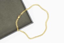 18 Karaat gouden Valkoog Collier - 39,5 cm