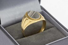 14 Karaat Statement ring  -  ringmaat 19,3 mm