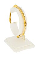 18 Karaat &quot;tubogas&quot; gouden diamant Slavenarmband