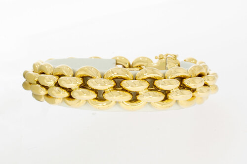 18 Karaat gouden Anker armband - 20 cm