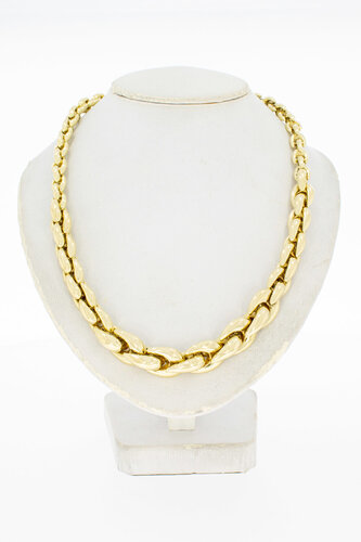 14 Karaat gouden oplopend Anker Collier - 44,4 cm