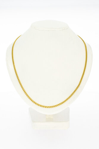 Gourmet Ketting 18 Karaat gouden - 59,3 cm