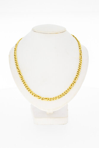 14 Karaat gouden Gourmet Infinity ketting - 58,5 cm