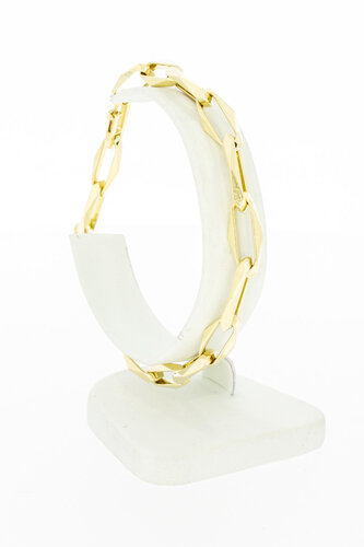 14 Karaat gouden Closed Forever armband - 21,8 cm