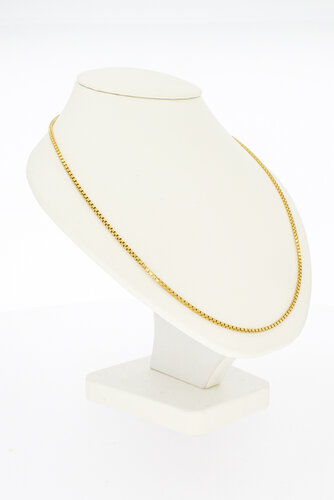 Venetiaanse gouden ketting 18 karaat - 45,8 cm