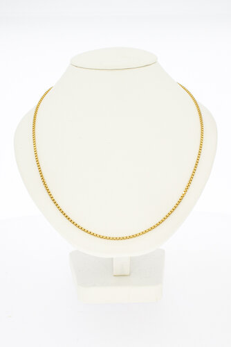 Venetiaanse gouden ketting 18 karaat - 45,8 cm