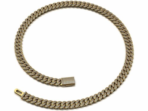 Gouden Cuban chain laten maken