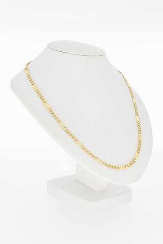 14 karaat gouden Gourmet ketting - 62 cm