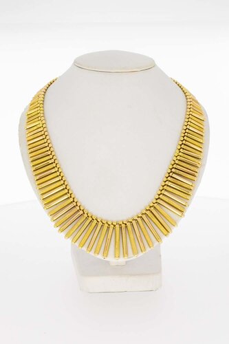 18 Karaat gouden Zonnestraal Collier - 45 cm