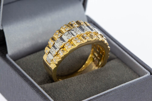 18 karaat gouden Rolex ring - 21 mm