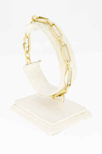 14 Karaat goud Closed Forever armband - 20,6 cm