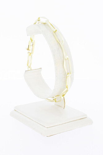 14 Karaat goud Closed Forever armband - 21,5 cm