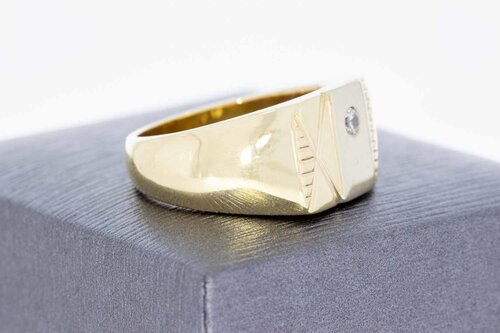 14 karaat goud Statement ring - 18,9 mm