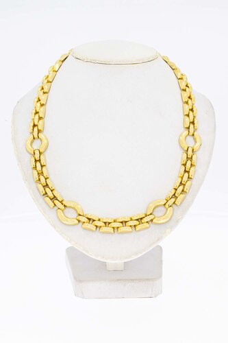 18 Karaat geelgouden Tank Collier - 43,5 cm