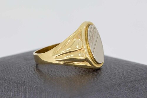 14 Karaat Statement ring  -  ringmaat 19,3 mm