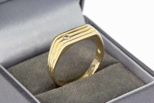 14 Karaat Statement ring - 20,1 mm