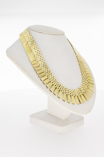 14 Karaat Zonnestraat Collier - 42,2 cm